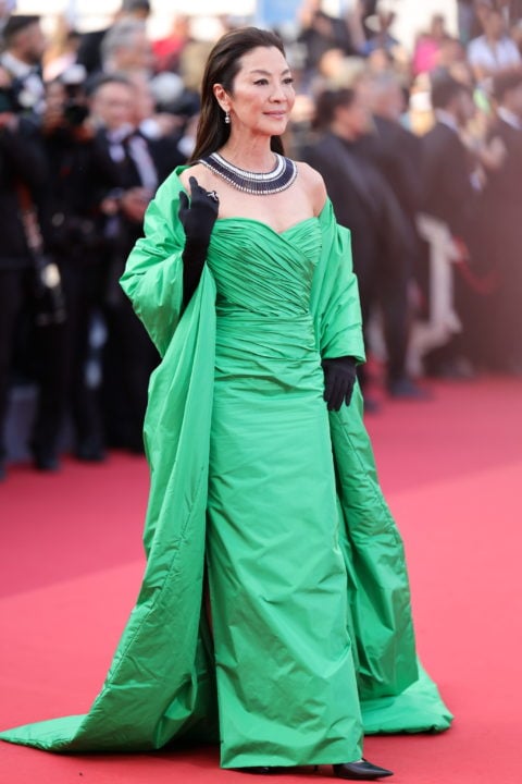 Michelle Yeoh attends the 2023 Cannes Film Festival Red Carpet