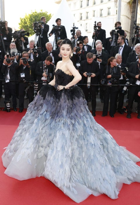 Fan Bingbing attends the 2023 Cannes red carpet